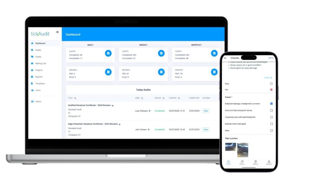 TickAudit platform reliability